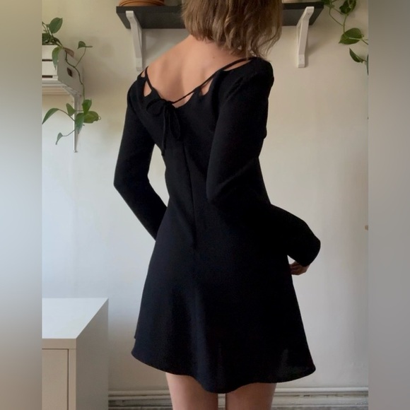 Vintage Georges Lévesque pour Scandale Black Mini Dress ( fits XS - S) - Picture 6 of 6